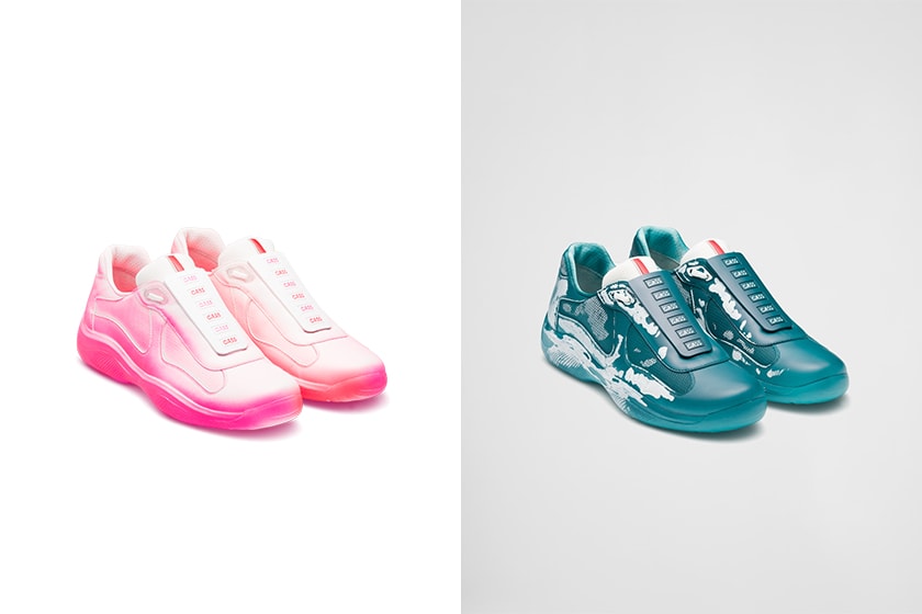 Prada x Cass Americas Cup Sneaker Collaboration 2022 ss