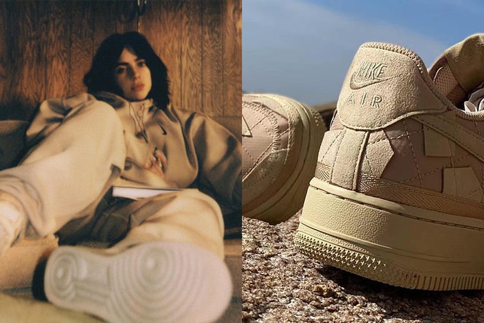 奶茶棕色+拼貼細節:Billie Eilish x Nike 下一波聯名 Air Force 1 曝光!