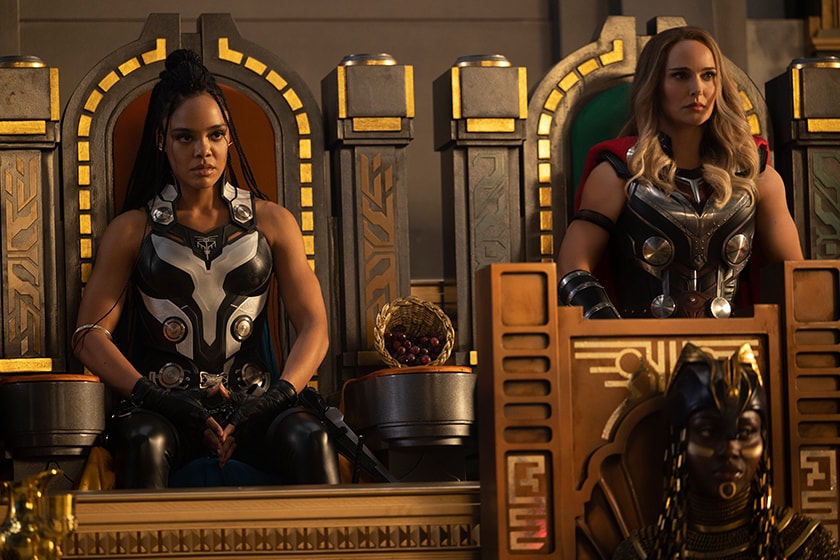 Thor Love and Thunder Chris Hemsworth Christian Bale Natalie Portman Russell Crowe