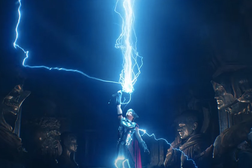 Thor Love and Thunder Chris Hemsworth Christian Bale Natalie Portman Russell Crowe