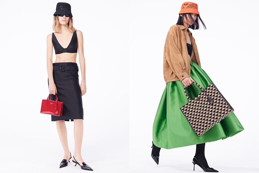 Prada May Issue Handbags for 2022 summer bucket hat