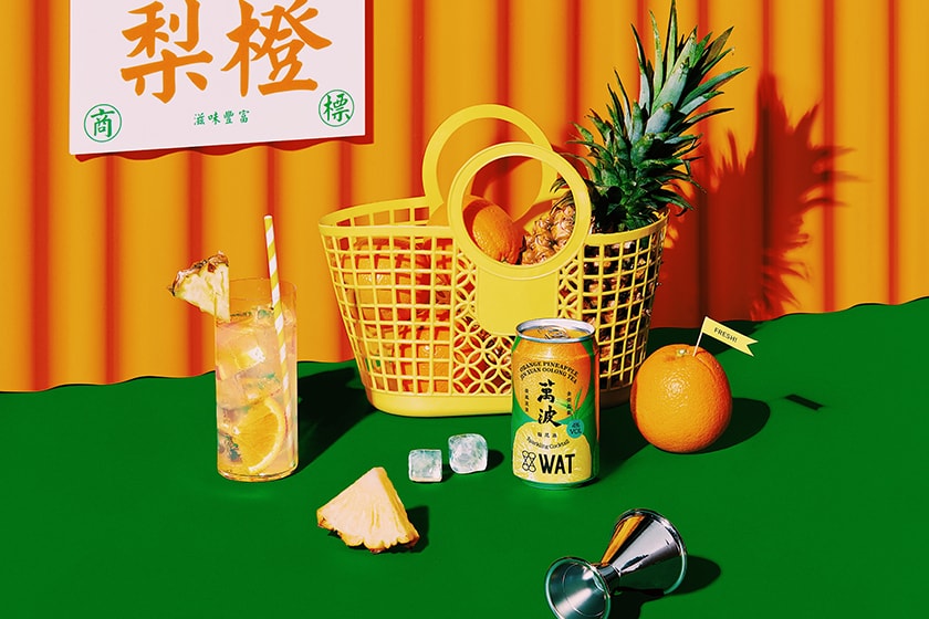 WAT Taipei x wanpo Sparkling Cocktail Guava Lemon pineapple Oolong Tea