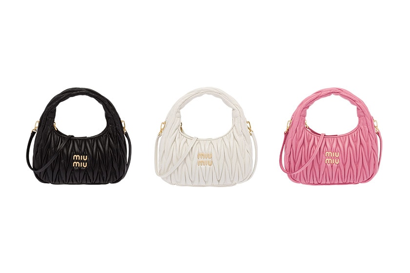 Miu Miu Miu Wander Handbags Miuccia Prada 2022 summer It Bag