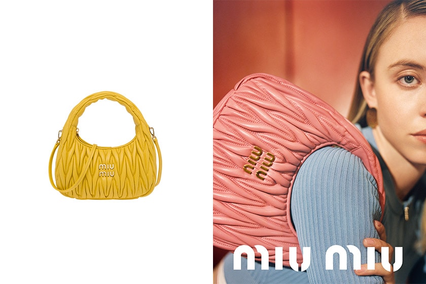 Miu Miu Miu Wander Handbags Miuccia Prada 2022 summer It Bag