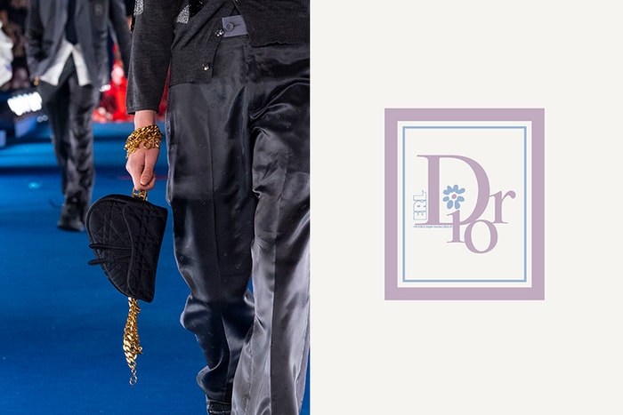 藏在 DIOR 春季男裝系列大秀上,變奏版 Saddle Bag 吸引時髦女生注意!