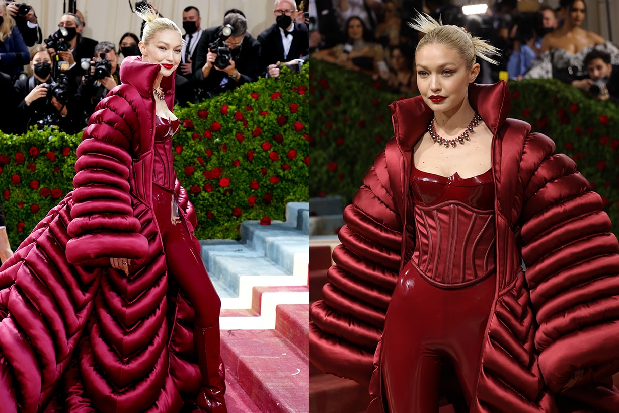 Met Gala 2022 Gigi Hadid Bella Hadid Red Carpet Look