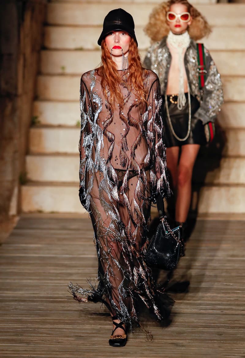 gucci COSMOGONIE alessandro michele runway show all looks story behind detail