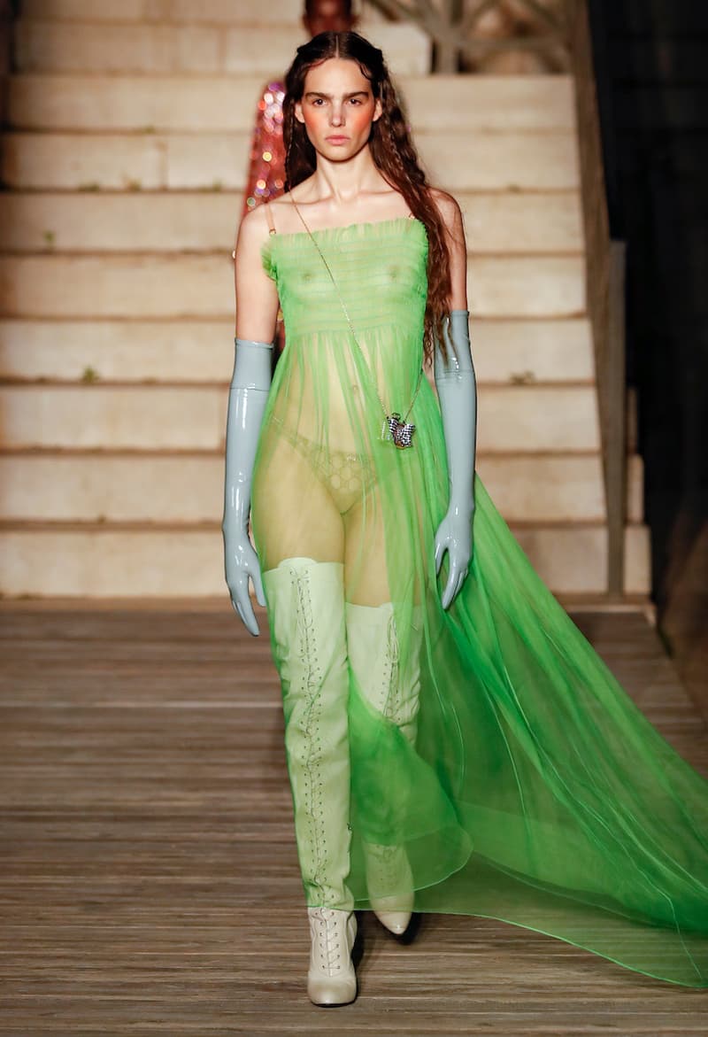 gucci COSMOGONIE alessandro michele runway show all looks story behind detail