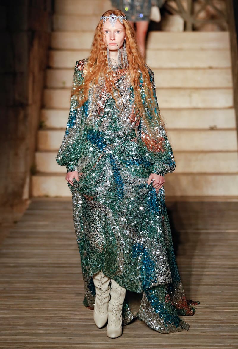 gucci COSMOGONIE alessandro michele runway show all looks story behind detail