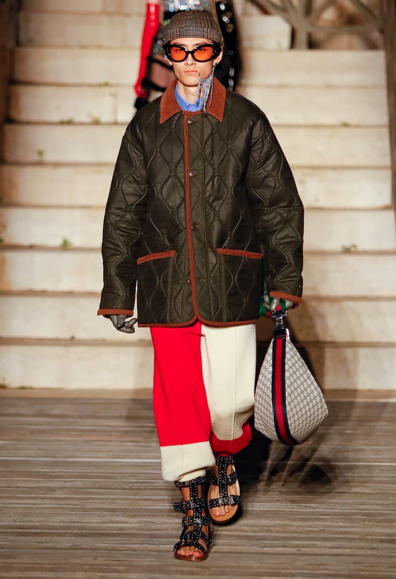 gucci COSMOGONIE alessandro michele runway show all looks story behind detail