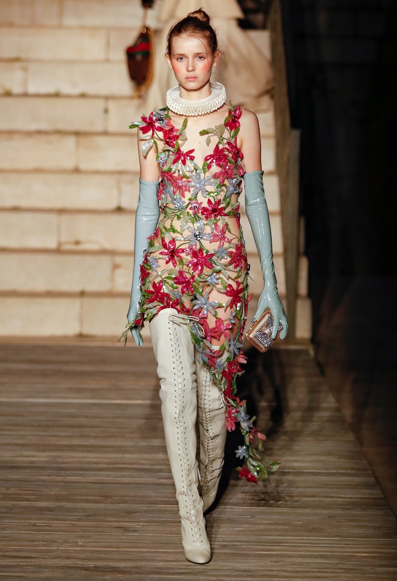 gucci COSMOGONIE alessandro michele runway show all looks story behind detail