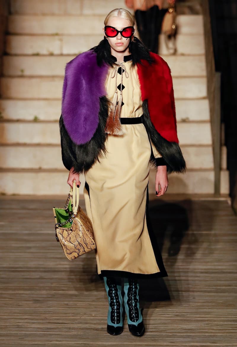 gucci COSMOGONIE alessandro michele runway show all looks story behind detail
