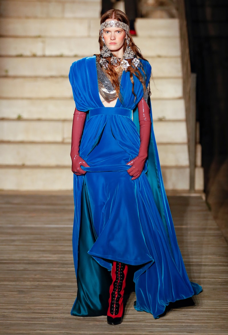 gucci COSMOGONIE alessandro michele runway show all looks story behind detail