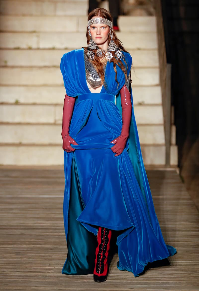 gucci COSMOGONIE alessandro michele runway show all looks story behind detail