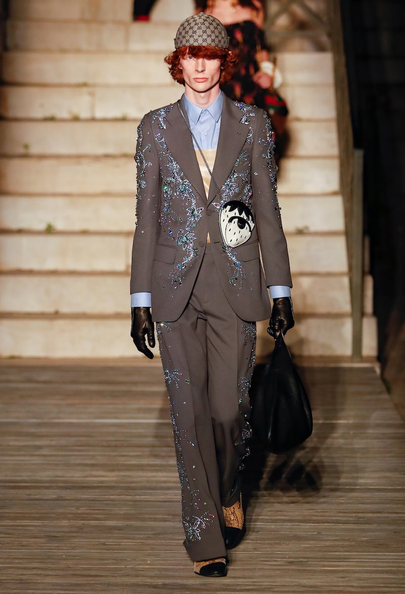 gucci COSMOGONIE alessandro michele runway show all looks story behind detail