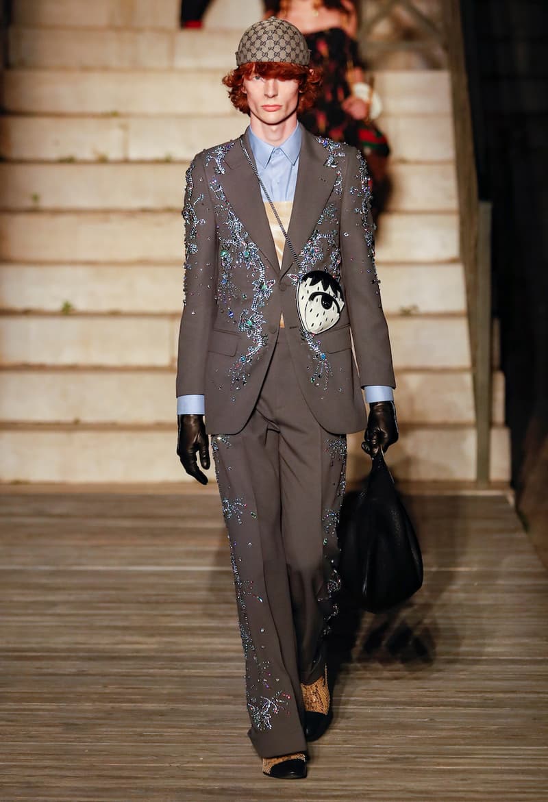 gucci COSMOGONIE alessandro michele runway show all looks story behind detail