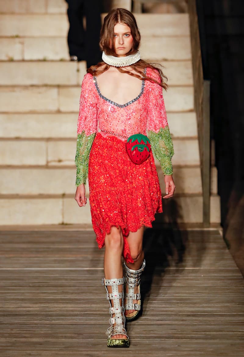 gucci COSMOGONIE alessandro michele runway show all looks story behind detail