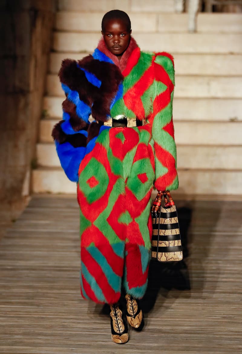 gucci COSMOGONIE alessandro michele runway show all looks story behind detail