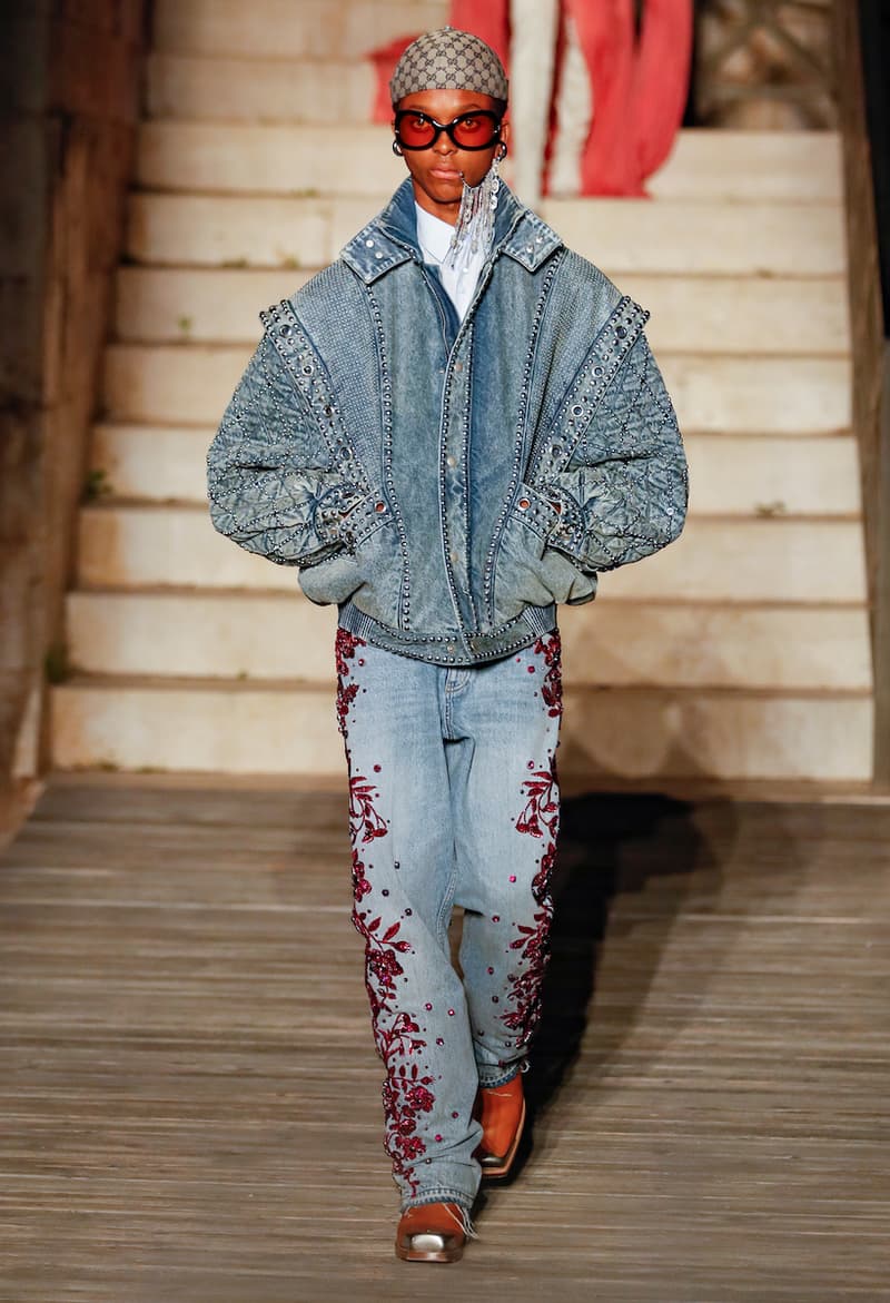 gucci COSMOGONIE alessandro michele runway show all looks story behind detail