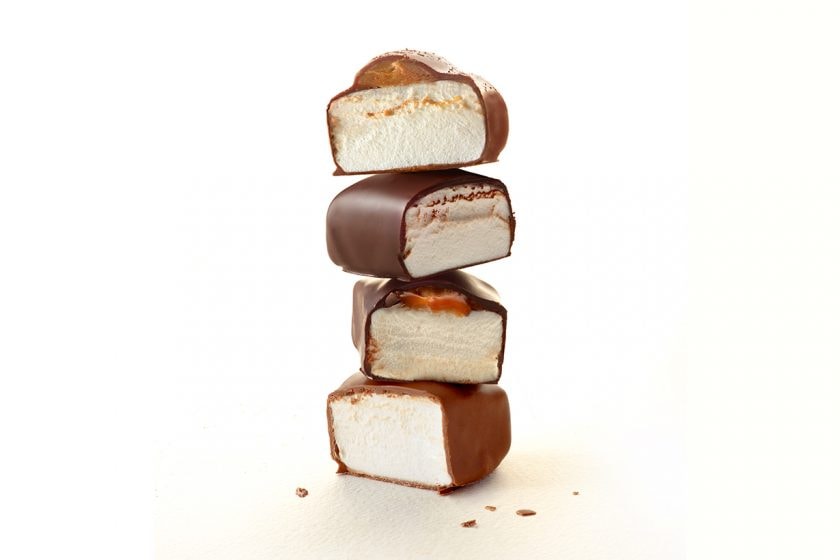 Barú chocolate marshmallow dark caramel salted coffee milk