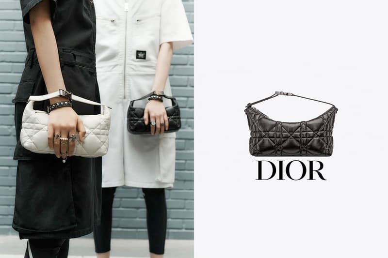 dior nomad bag travel black white 2022 fall