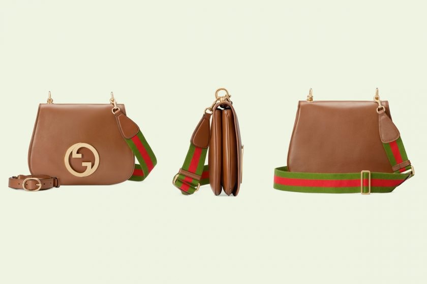 gucci blondie handbag 2022 chain web size interlocking g love parade