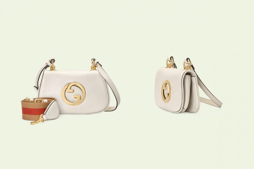 gucci blondie handbag 2022 chain web size interlocking g love parade