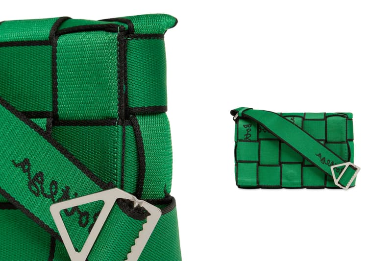 bottega veneta SMALL WEBBING INTRECCIO BAG men 2022