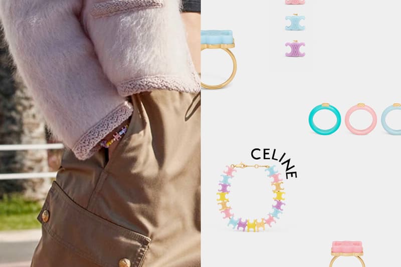 celine baby accessotris Plexiglass 2022 ss colorful