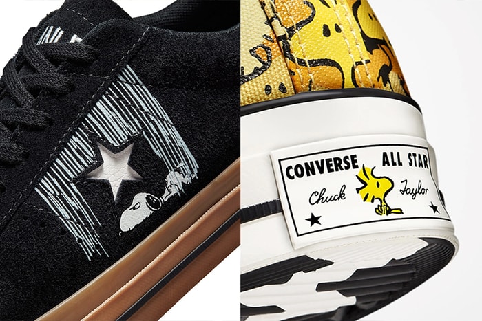 Snoopy 躍上五星 logo:Converse x Peanuts 療癒又清新的聯名系列即將登場!