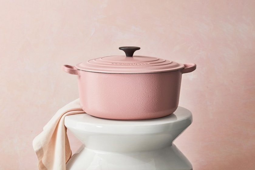 le creuset Classic Matte Sugar Pink reissue comeback