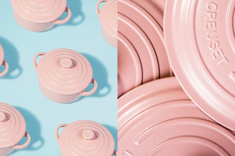 le creuset Classic Matte Sugar Pink reissue comeback