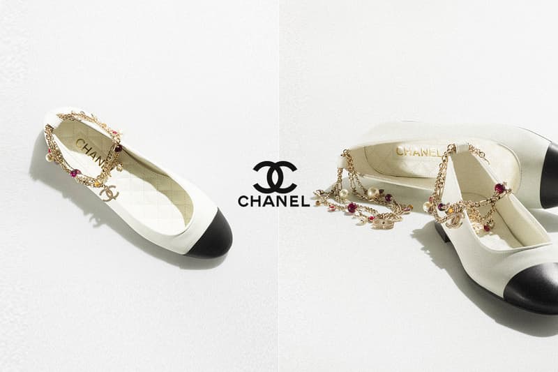 chanel ballerina flats shoes ss22