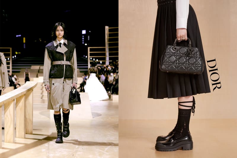 dior lady bag new 2022 fall runway seoul