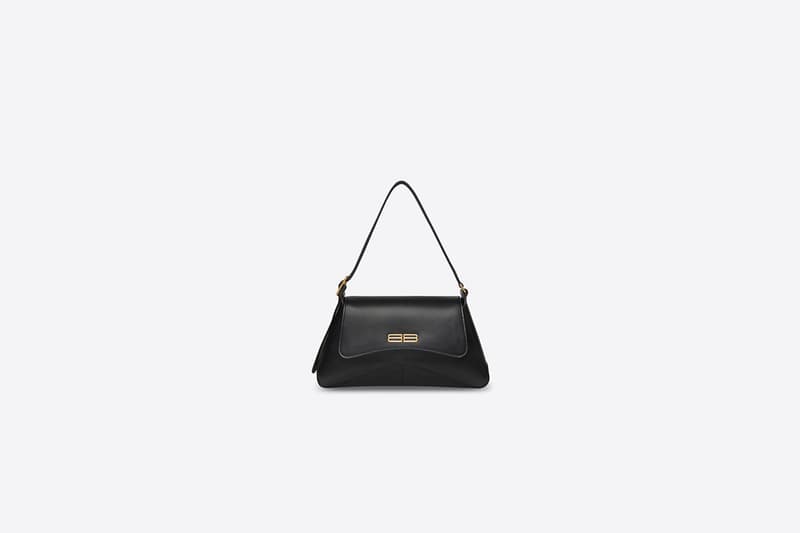 Balenciaga XX FLAP BAG BOX IN BLACK 2022 handbags