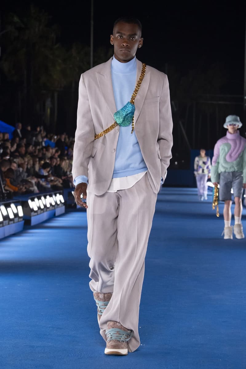 DIOR Spring 23 show Kim Jones ERL Saddle Bag