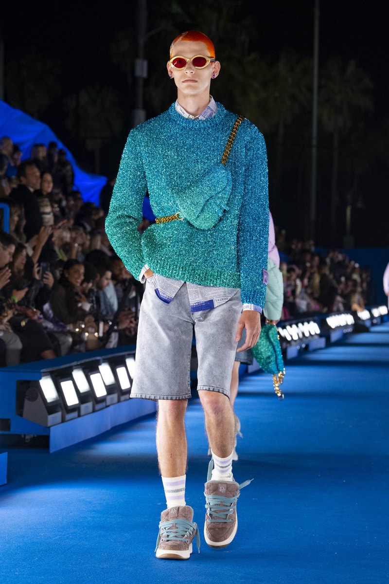 DIOR Spring 23 show Kim Jones ERL Saddle Bag