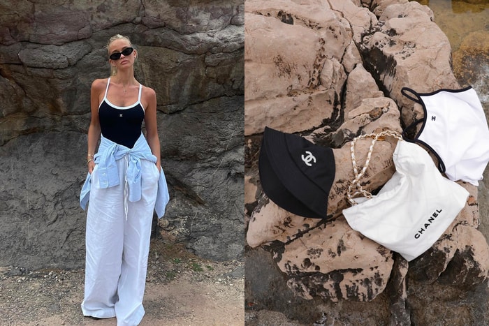 CHANEL 本季最該買:經典黑白復古泳衣,已經瘋狂在 IG 洗版!