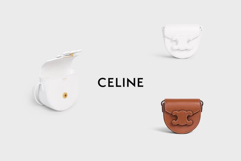 Celine mini besace cuir triomphe handbags