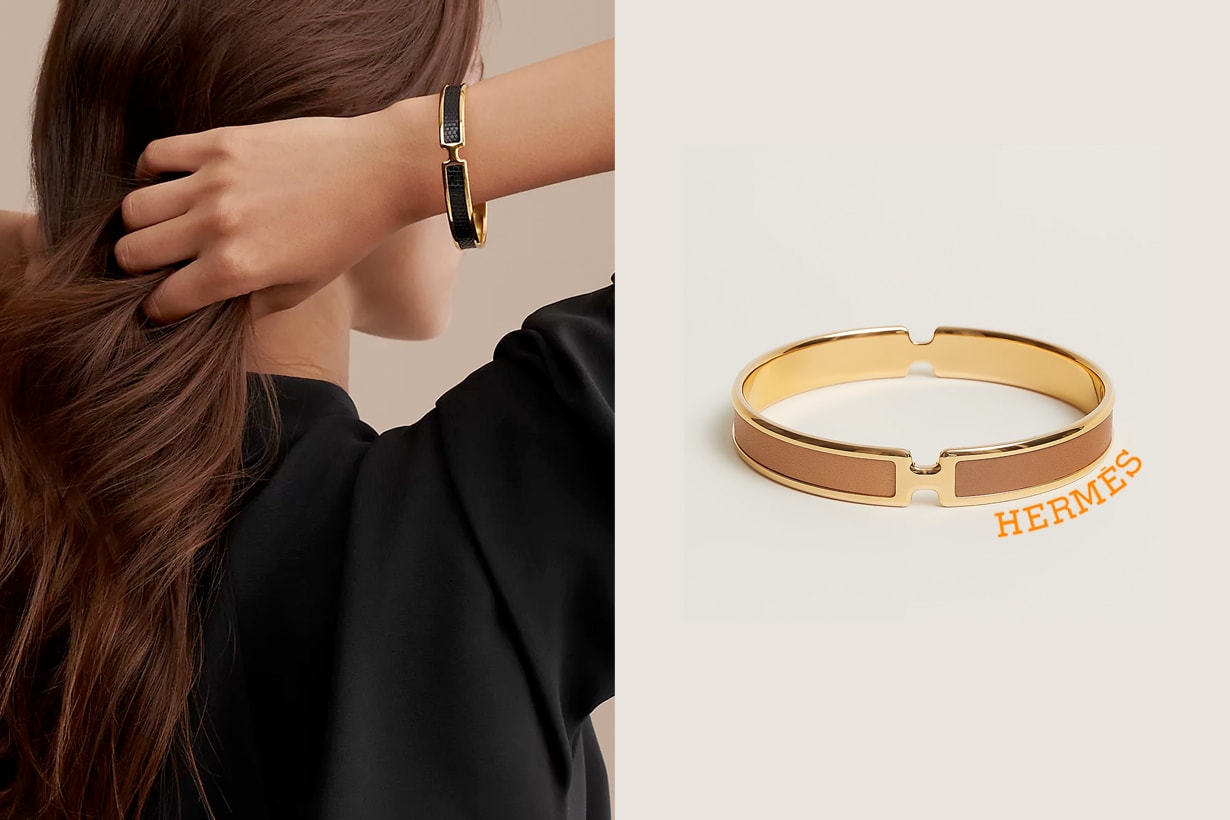 Hermès bracelet olympe elegant new h logo design