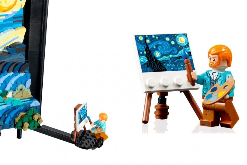 lego Vincent van Gogh The Starring Night display 3D where buy price 