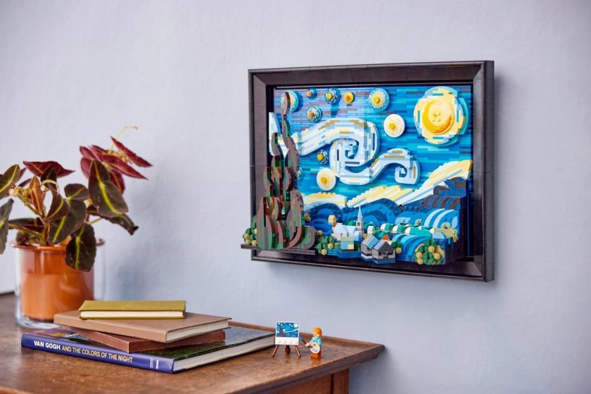 lego Vincent van Gogh The Starring Night display 3D where buy price 