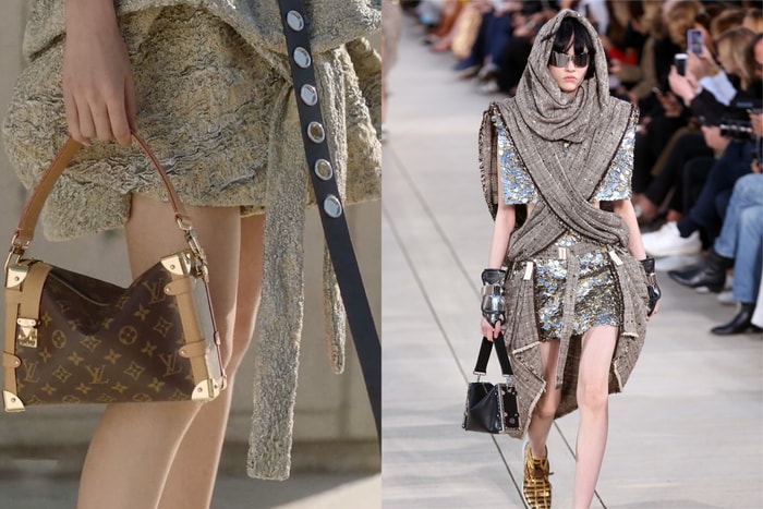 It Bag 預言:亦柔亦剛好率性,Louis Vuitton 秀上這枚 Trunk 軟手袋絕對紅!