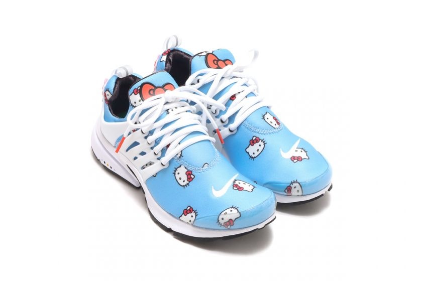 nike hello kitty all collab t-shirt air presto hoodie pants 2022 may release