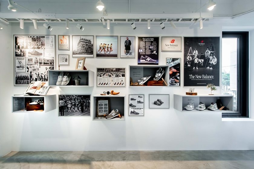 new balance grey day cafe!n limited exhibition where when coffe toast classic
