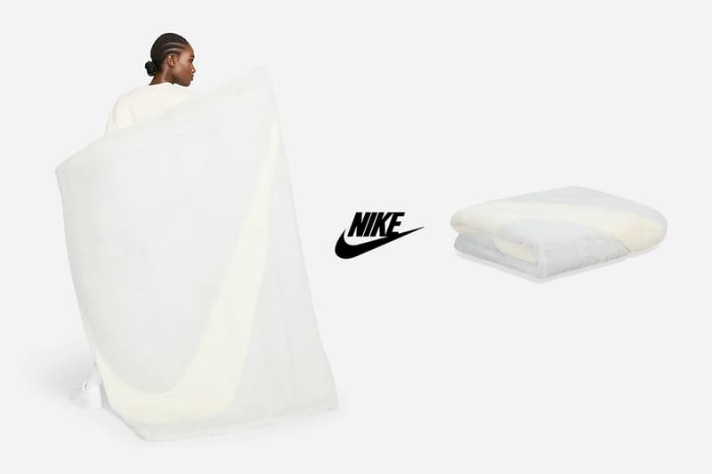 nike faux fur blanket dust color 2022 discount limit