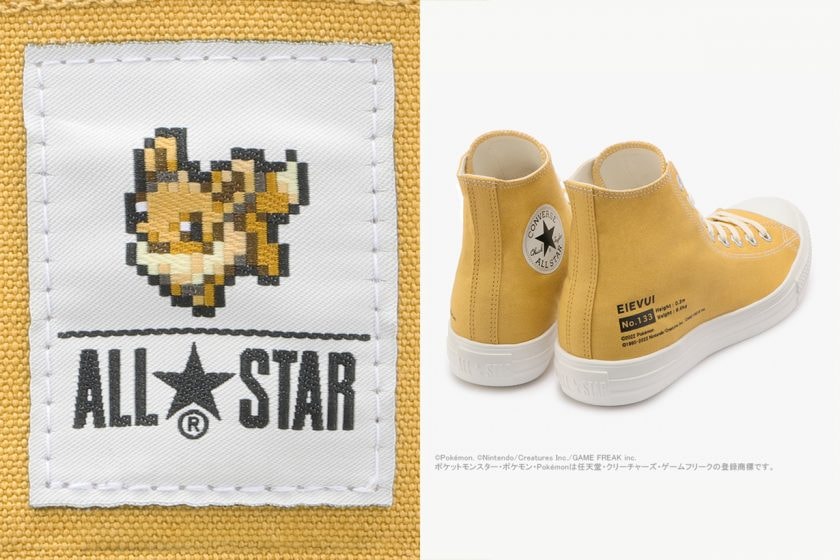 converse All Star Light Pokemon Hi release japan 2022 june