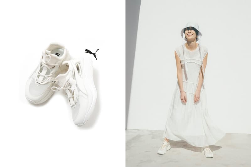 PUMA for emmi RS-Curve Mule white summer sneakers limited collabration