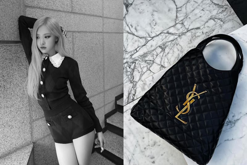 Saint Laurent 2022ss ICARE Shopping Bag BLACKPINK Rosé