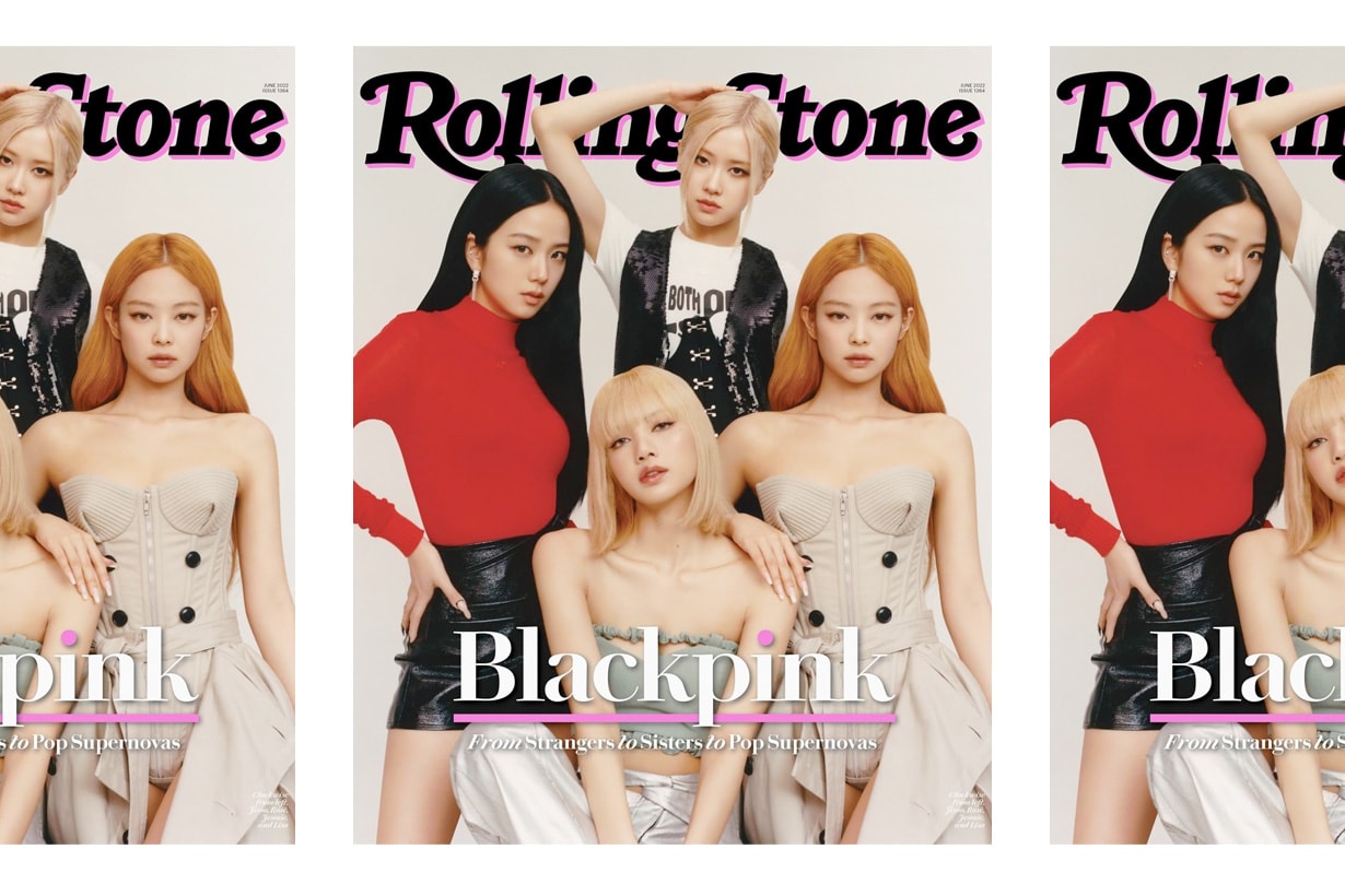 blackpink rolling stone first korea female group cover 2022 june single limited version